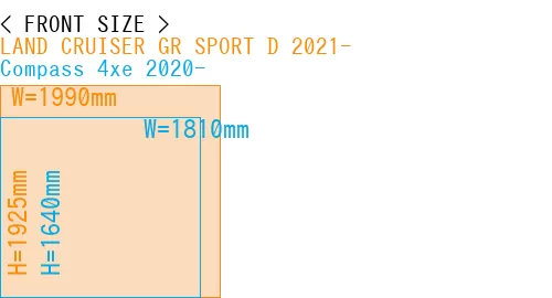 #LAND CRUISER GR SPORT D 2021- + Compass 4xe 2020-